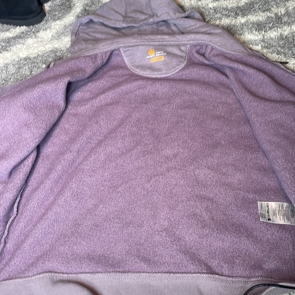 Carhartt zip up sweatshirt large - Picture 6 of 6